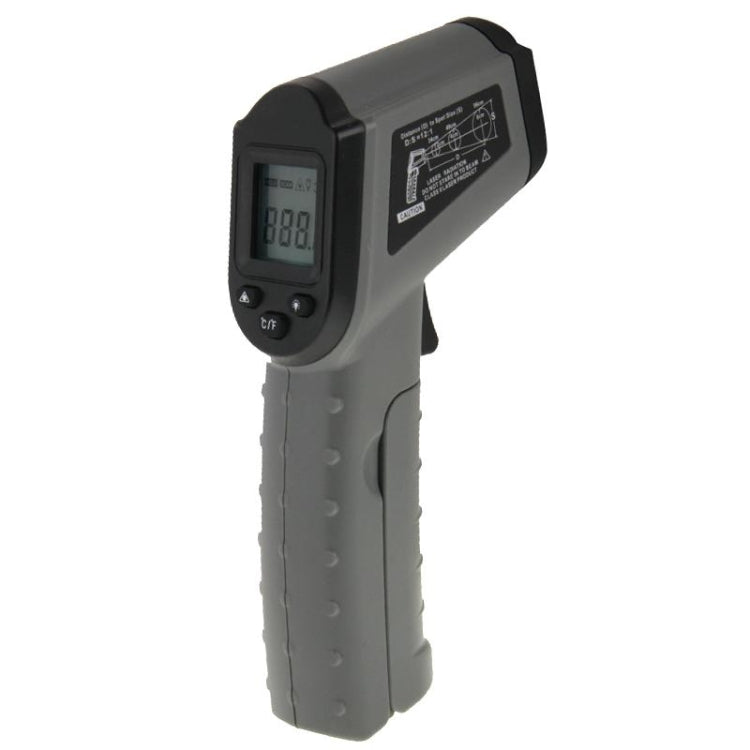 DT-8500 LCD Digital Infrared Thermometer, Temperature Range: -50-500 Celsius Degree(Grey) - Digital Thermometer by PMC TechLife | Online Shopping South Africa | PMC TechLife
