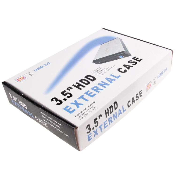 High Speed 3.5 inch HDD SATA External Case, Support USB 3.0 - HDD Enclosure by PMC Jewellery | Online Shopping South Africa | PMC Jewellery | Buy Now Pay Later Mobicred