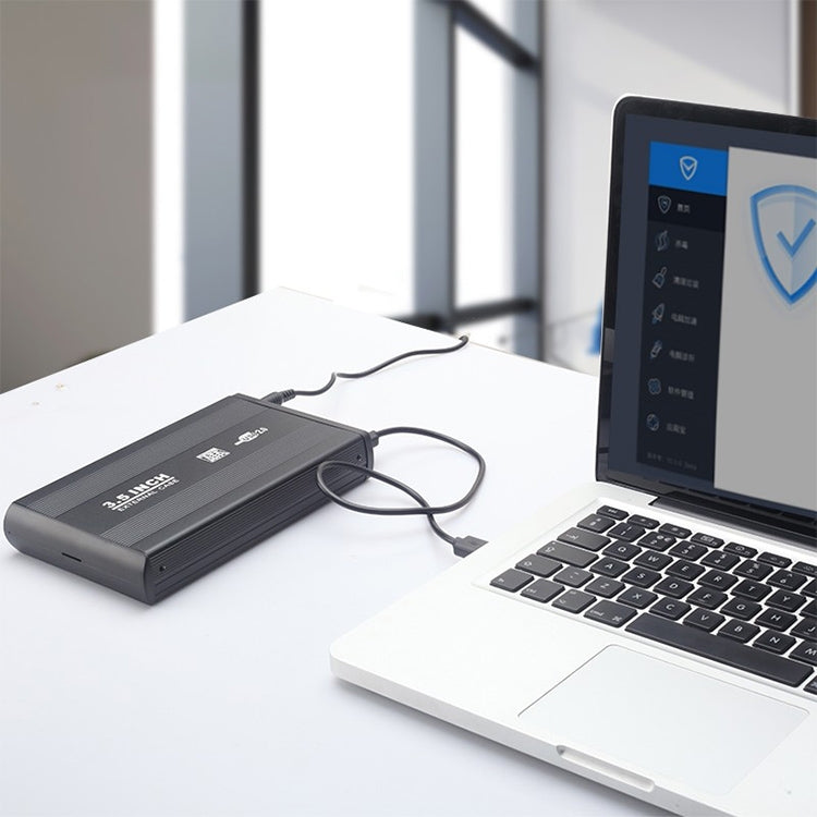 3.5 inch HDD SATA External Case, Support USB 2.0(Silver) - free shipping - PMC Jewellery - Order now!