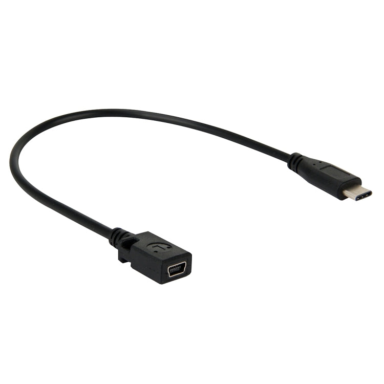 USB-C / Type-C 3.0 Male to Mini USB Female Cable Adapter - USB-C & Type-C Cable by PMC TechLife | Online Shopping South Africa | PMC TechLife