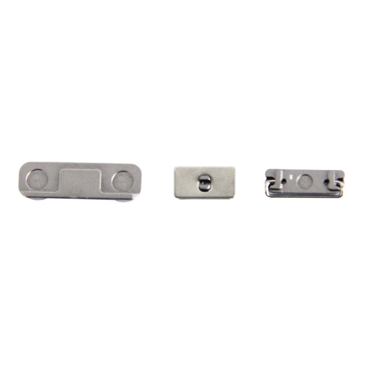 3 in 1 for iPhone 5S (Original Mute + Original Power + Original Volume) Button Kit, Alloy Material(Silver) - iPhone 5 Parts by PMC TechLife | Online Shopping South Africa | PMC TechLife | Buy Now Pay Later Mobicred