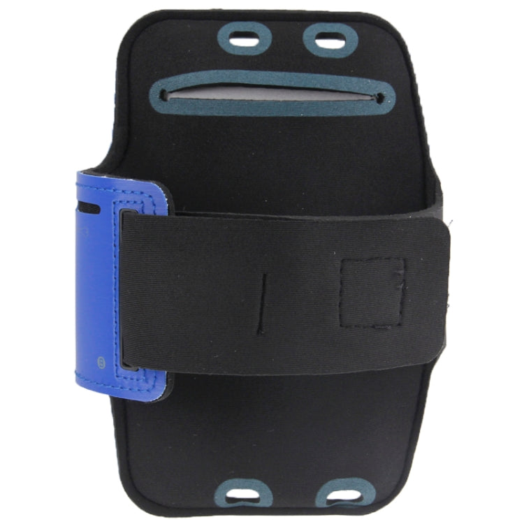 Sport Armband Case with Earphone Hole and Key Pocket for iPhone 6 Plus(Dark Blue) - More iPhone Cases by PMC TechLife | Online Shopping South Africa | PMC TechLife | Buy Now Pay Later Mobicred