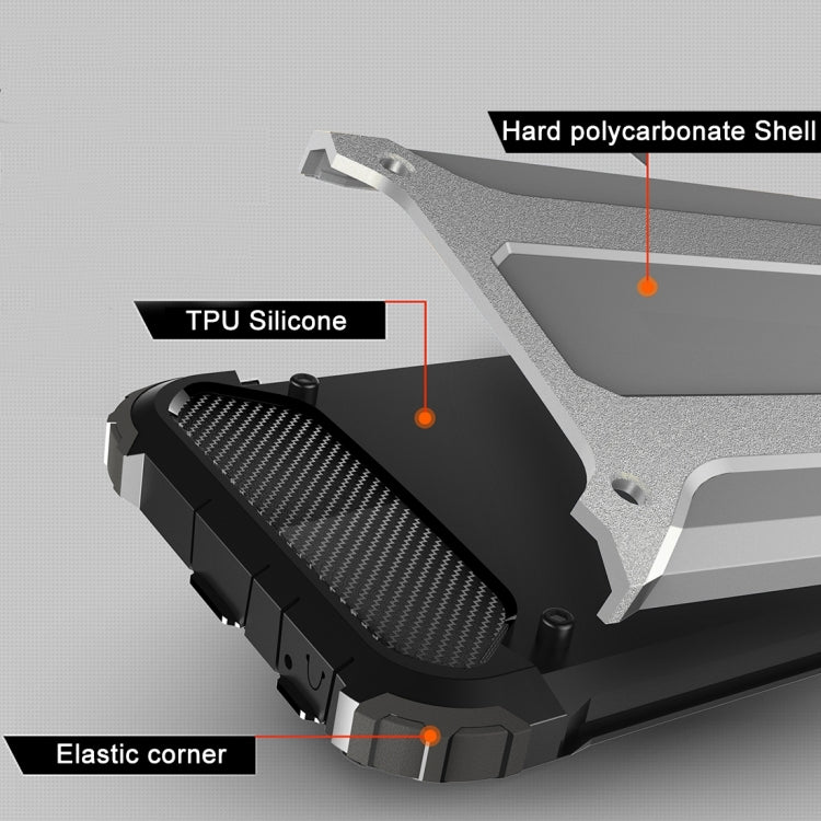 For iPhone 6 Plus & 6s Plus Tough Armor TPU + PC Combination Case(Grey) - More iPhone Cases by PMC TechLife | Online Shopping South Africa | PMC TechLife | Buy Now Pay Later Mobicred