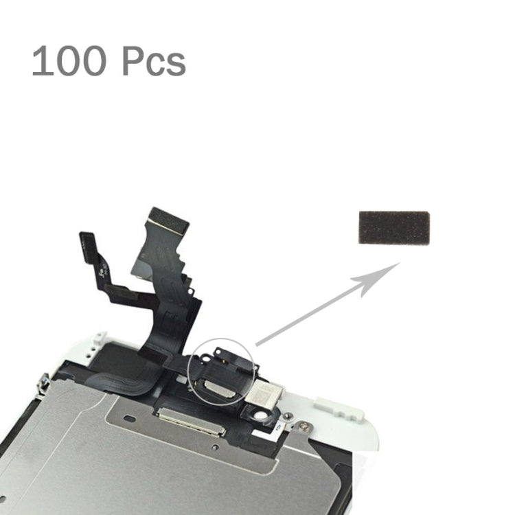 100 PCS for iPhone 6s Home Button Flex Cable Sponge Foam Slice Pads - iPhone 6S/6S Plus Parts by PMc TechLife | Online Shopping South Africa | PMc TechLife | Buy Now Pay Later Mobicred