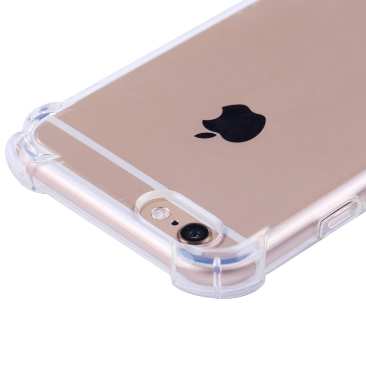 Shock-resistant Cushion TPU Protective Case for iPhone 6 & 6s(Transparent) - More iPhone Cases by PMC TechLife | Online Shopping South Africa | PMC TechLife | Buy Now Pay Later Mobicred