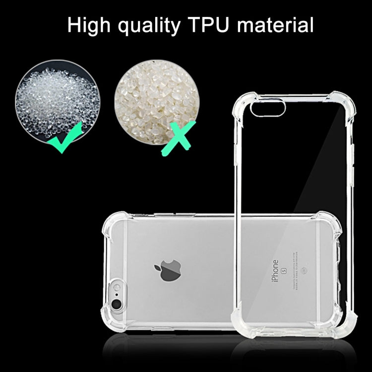 Shock-resistant Cushion TPU Protective Case for iPhone 6 & 6s(Transparent) - More iPhone Cases by PMC TechLife | Online Shopping South Africa | PMC TechLife | Buy Now Pay Later Mobicred