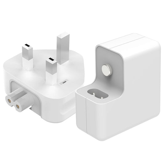 2.1A USB Power Adapter Travel Charger, UK Plug(White) - USB Charger by PMC Jewellery | Online Shopping South Africa | PMC Jewellery | Buy Now Pay Later Mobicred