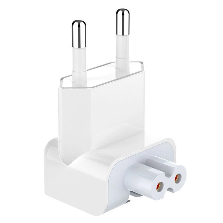 Travel Power Adapter Charger, EU Plug(White) - USB Charger by PMC Jewellery | Online Shopping South Africa | PMC Jewellery | Buy Now Pay Later Mobicred