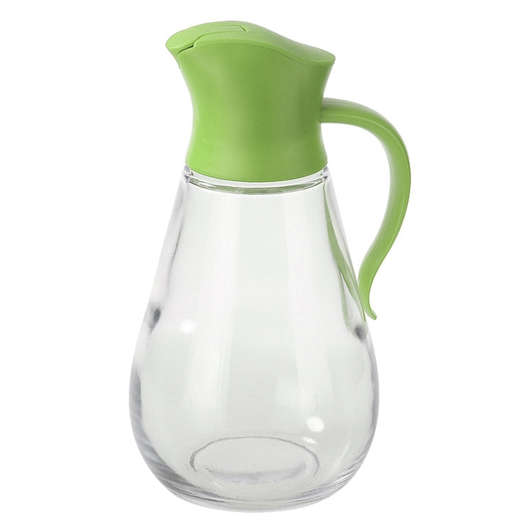 Automatic Lid Open Glass Oil Bottle(Green) - Condiment Bottles & Hip Flasks by PMC TechLife | Online Shopping South Africa | PMC TechLife | Buy Now Pay Later Mobicred