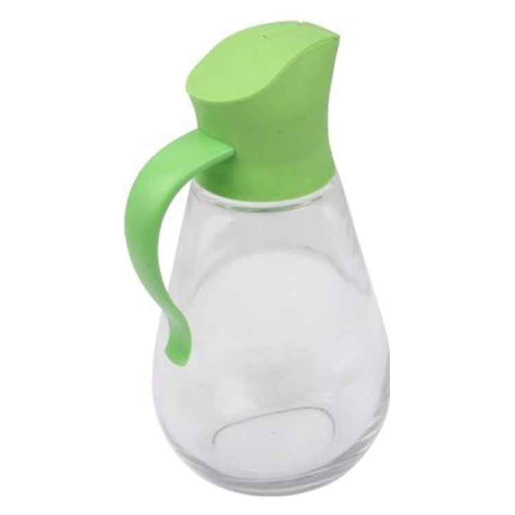 Automatic Lid Open Glass Oil Bottle(Green) - Condiment Bottles & Hip Flasks by PMC TechLife | Online Shopping South Africa | PMC TechLife | Buy Now Pay Later Mobicred