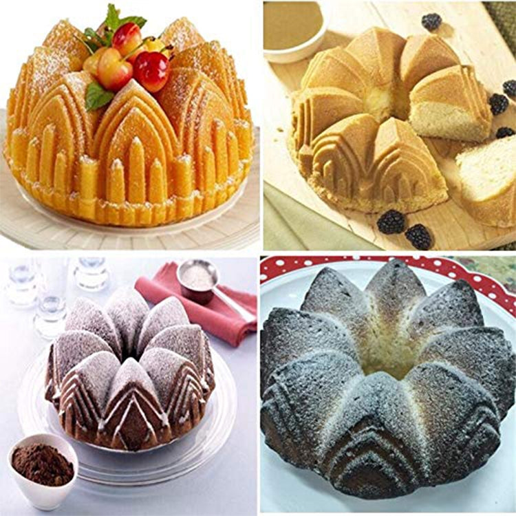 Crown Style Silica Cake Dessert Mold - Food Molds by PMC Jewellery | Online Shopping South Africa | PMC Jewellery | Buy Now Pay Later Mobicred