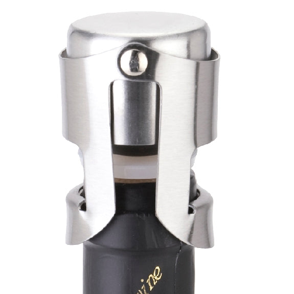 Novel Stainless Steel Champagne Wine Bottle Stopper Plugger Cork Keeping Fresh Gadget - Bottle Stopper by PMC TechLife | Online Shopping South Africa | PMC TechLife | Buy Now Pay Later Mobicred