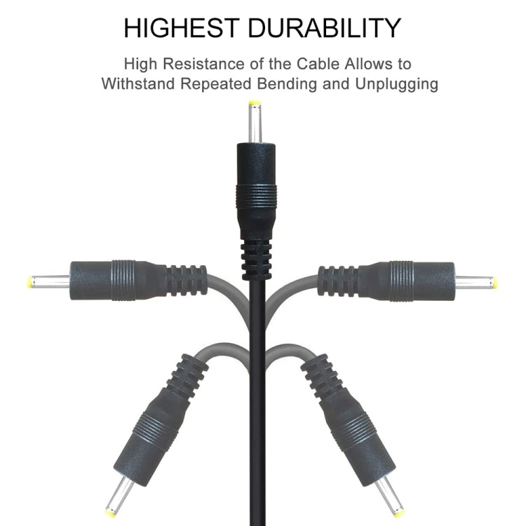 USB Male to DC 2.5 x 0.7mm Power Cable, Length: 1.2m(Black) - free shipping - PMC TechLife - Order now!