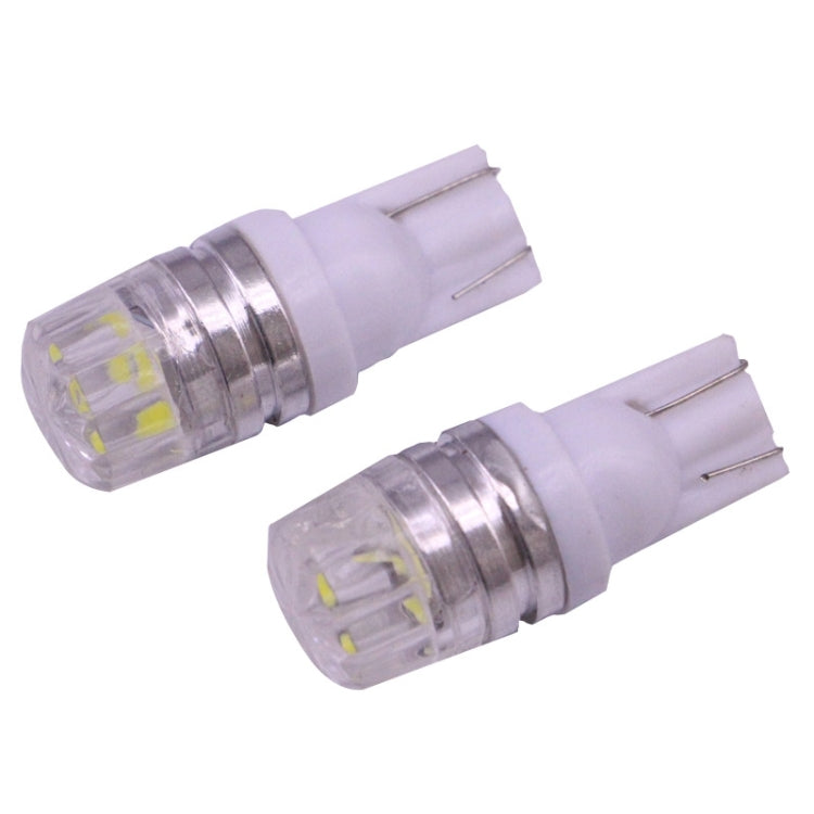 2 PCS T10 1.5W 60LM 1 LED White COB LED Brake Light for Vehicles, DC12V(White) - Instrument Lights by PMC Jewellery | Online Shopping South Africa | PMC Jewellery | Buy Now Pay Later Mobicred