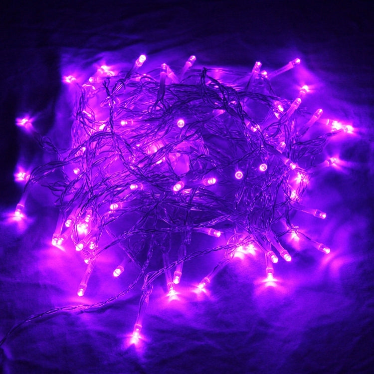 10m String Decoration Light, For Christmas Party,  80 LED, Purple Light, Battery Powered - Holiday Lights by PMC Jewellery | Online Shopping South Africa | PMC Jewellery | Buy Now Pay Later Mobicred