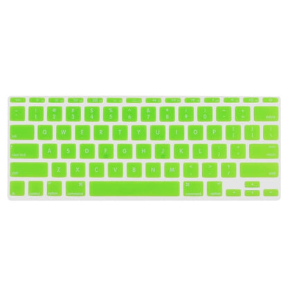 ENKAY for MacBook Air 11.6 inch (US Version) / A1370 / A1465 4 in 1 Frosted Hard Shell Plastic Protective Case with Screen Protector & Keyboard Guard & Anti-dust Plugs(Green) - MacBook Air Cases by ENKAY | Online Shopping South Africa | PMC Jewellery | Buy Now Pay Later Mobicred