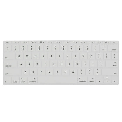 ENKAY for MacBook Air 11.6 inch (US Version) / A1370 / A1465 4 in 1 Frosted Hard Shell Plastic Protective Case with Screen Protector & Keyboard Guard & Anti-dust Plugs(White) - MacBook Air Cases by ENKAY | Online Shopping South Africa | PMC Jewellery | Buy Now Pay Later Mobicred