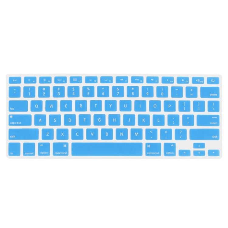 ENKAY for MacBook Air 13.3 inch (US Version) 4 in 1 Frosted Hard Shell Plastic Protective Case with Screen Protector & Keyboard Guard & Anti-dust Plugs(Blue) - MacBook Air Cases by ENKAY | Online Shopping South Africa | PMC Jewellery | Buy Now Pay Later Mobicred