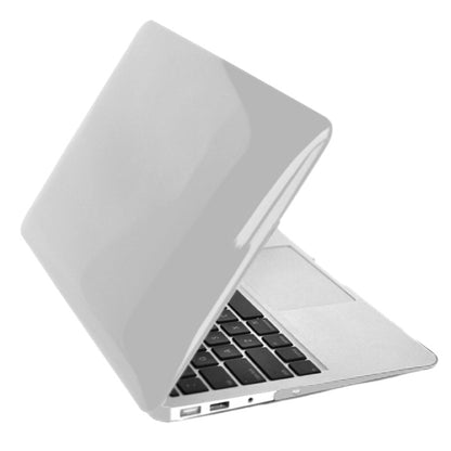 ENKAY for MacBook Air 11.6 inch (US Version) / A1370 / A1465 4 in 1 Crystal Hard Shell Plastic Protective Case with Screen Protector & Keyboard Guard & Anti-dust Plugs(White) - MacBook Air Cases by ENKAY | Online Shopping South Africa | PMC Jewellery | Buy Now Pay Later Mobicred