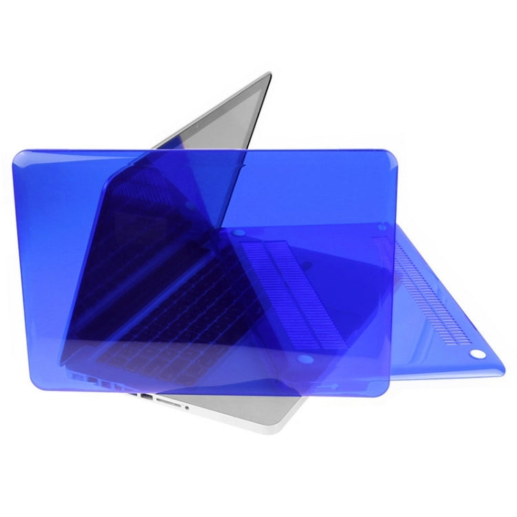 ENKAY for Macbook Pro 13.3 inch (US Version) / A1278 Hat-Prince 3 in 1 Crystal Hard Shell Plastic Protective Case with Keyboard Guard & Port Dust Plug(Dark Blue) - MacBook Pro Cases by ENKAY | Online Shopping South Africa | PMC Jewellery | Buy Now Pay Later Mobicred