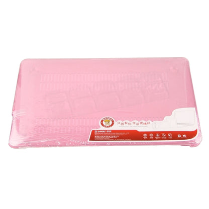 ENKAY for Macbook Pro 15.4 inch (US Version) / A1286 Hat-Prince 3 in 1 Crystal Hard Shell Plastic Protective Case with Keyboard Guard & Port Dust Plug(Pink) - MacBook Pro Cases by ENKAY | Online Shopping South Africa | PMC Jewellery | Buy Now Pay Later Mobicred