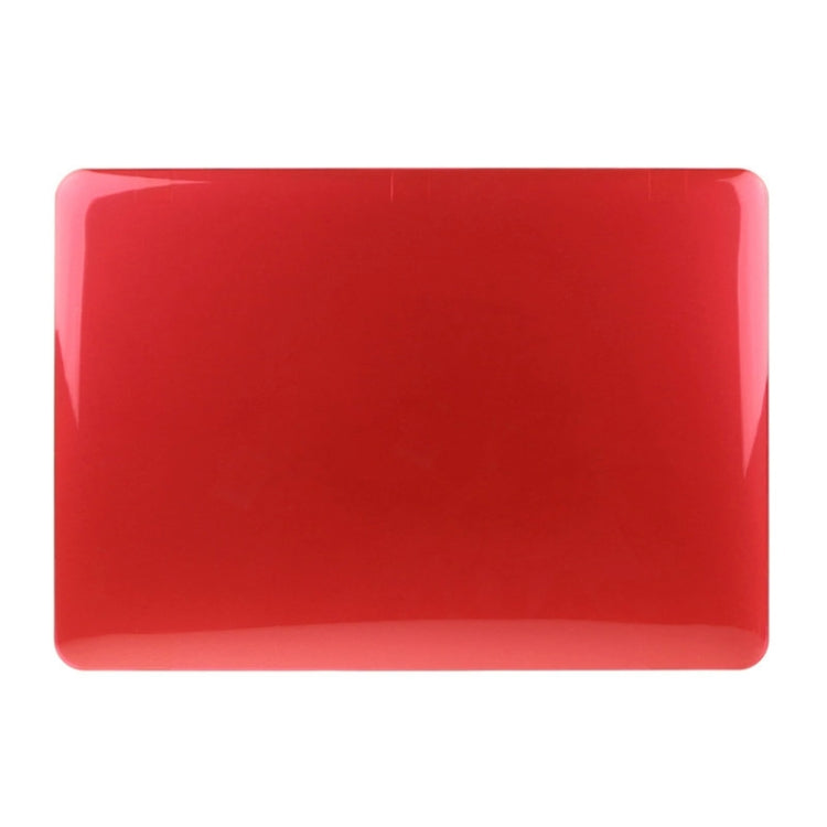 ENKAY for Macbook Pro 15.4 inch (US Version) / A1286 Hat-Prince 3 in 1 Crystal Hard Shell Plastic Protective Case with Keyboard Guard & Port Dust Plug(Red) - MacBook Pro Cases by ENKAY | Online Shopping South Africa | PMC Jewellery | Buy Now Pay Later Mobicred