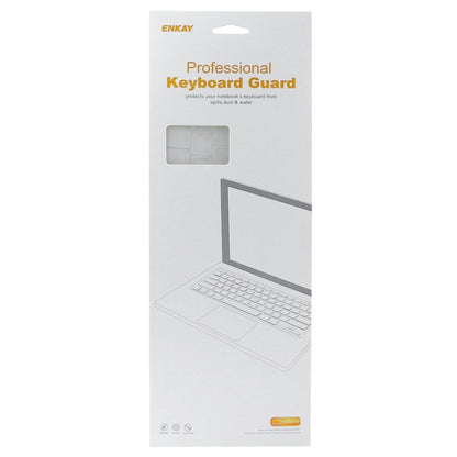 ENKAY for Macbook Pro Retina 15.4 inch (US Version) / A1398 Hat-Prince 3 in 1 Crystal Hard Shell Plastic Protective Case with Keyboard Guard & Port Dust Plug(Grey) - MacBook Pro Cases by ENKAY | Online Shopping South Africa | PMC Jewellery | Buy Now Pay Later Mobicred