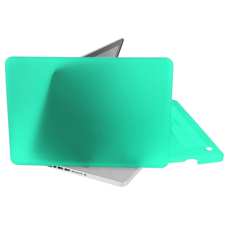 ENKAY for Macbook Pro 15.4 inch (US Version) / A1286 Hat-Prince 3 in 1 Frosted Hard Shell Plastic Protective Case with Keyboard Guard & Port Dust Plug(Green) - MacBook Pro Cases by ENKAY | Online Shopping South Africa | PMC Jewellery | Buy Now Pay Later Mobicred