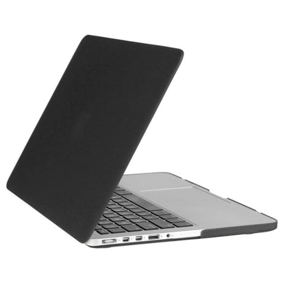 ENKAY for Macbook Pro Retina 15.4 inch (US Version) / A1398 Hat-Prince 3 in 1 Frosted Hard Shell Plastic Protective Case with Keyboard Guard & Port Dust Plug(Black) - MacBook Pro Cases by ENKAY | Online Shopping South Africa | PMC Jewellery | Buy Now Pay Later Mobicred