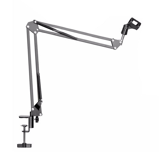 NB-35 Adjustable Table Mount Recording Microphone Suspension Arm Stand Clip Holder, For Studio Recording, Live Broadcast, Live Show, KTV, etc.(Black) - Stand by PMC Jewellery | Online Shopping South Africa | PMC Jewellery | Buy Now Pay Later Mobicred