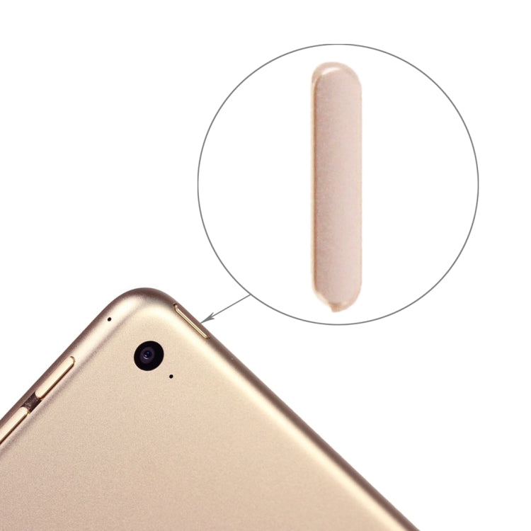 Power Button  for iPad mini 4(Gold) - iPad mini 4 (2015) by PMc TechLife | Online Shopping South Africa | PMc TechLife | Buy Now Pay Later Mobicred