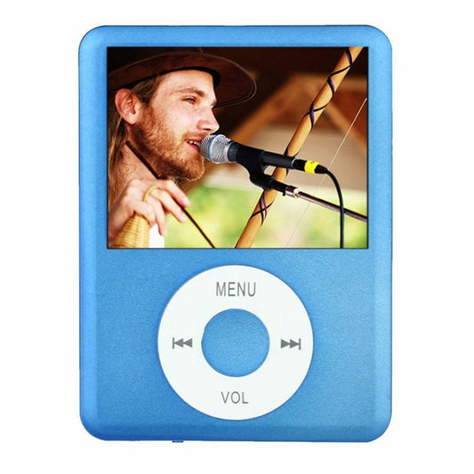 1.8 inch TFT Screen MP4 Player with TF Card Slot, Support Recorder, FM Radio, E-Book and Calendar(Baby Blue) - MP4 Player by PMC Jewellery | Online Shopping South Africa | PMC Jewellery | Buy Now Pay Later Mobicred