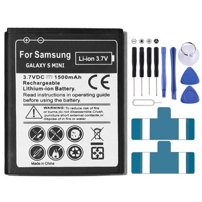 Mobile Phone Battery for Galaxy S Mini / S5570 / S5750 / S7230 - For Samsung by PMC Jewellery | Online Shopping South Africa | PMC Jewellery | Buy Now Pay Later Mobicred
