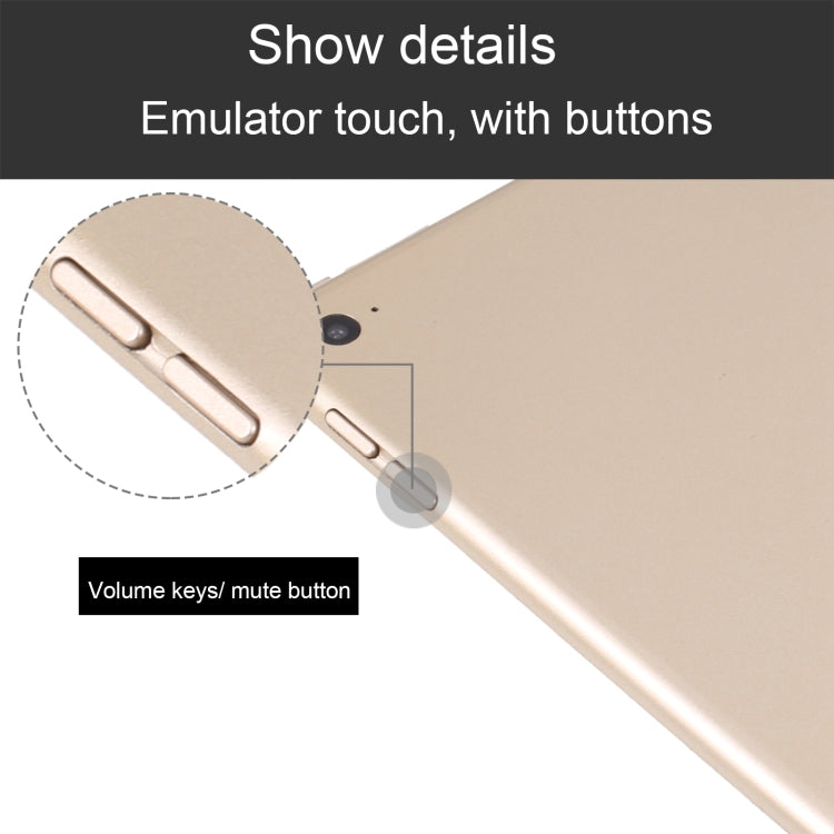 For iPad Air 2 High Quality Color Screen Non-Working Fake Dummy Display Model (Gold) - For iPhone & iPad by PMC Jewellery | Online Shopping South Africa | PMC Jewellery | Buy Now Pay Later Mobicred