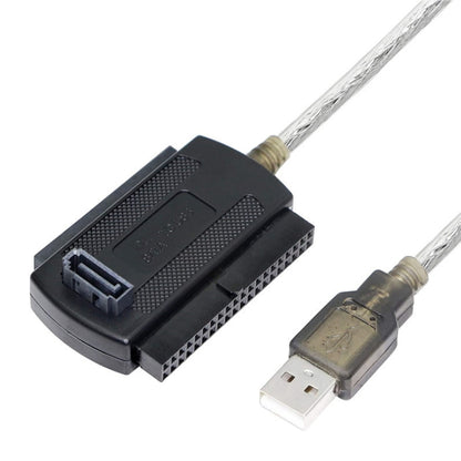 USB 2.0 to IDE & SATA Cable Cable Length: approx 55cm - USB to IDE / SATA by PMC Jewellery | Online Shopping South Africa | PMC Jewellery