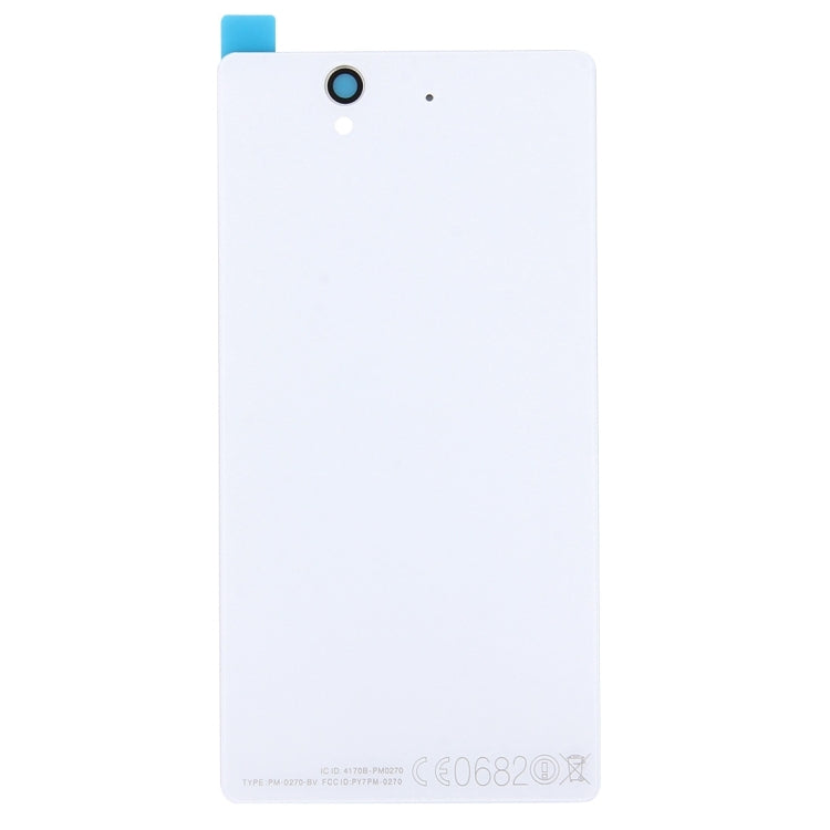 Aluminium  Battery Back Cover for Sony Xperia Z / L36h(White) - free shipping - PMC TechLife - Order now!