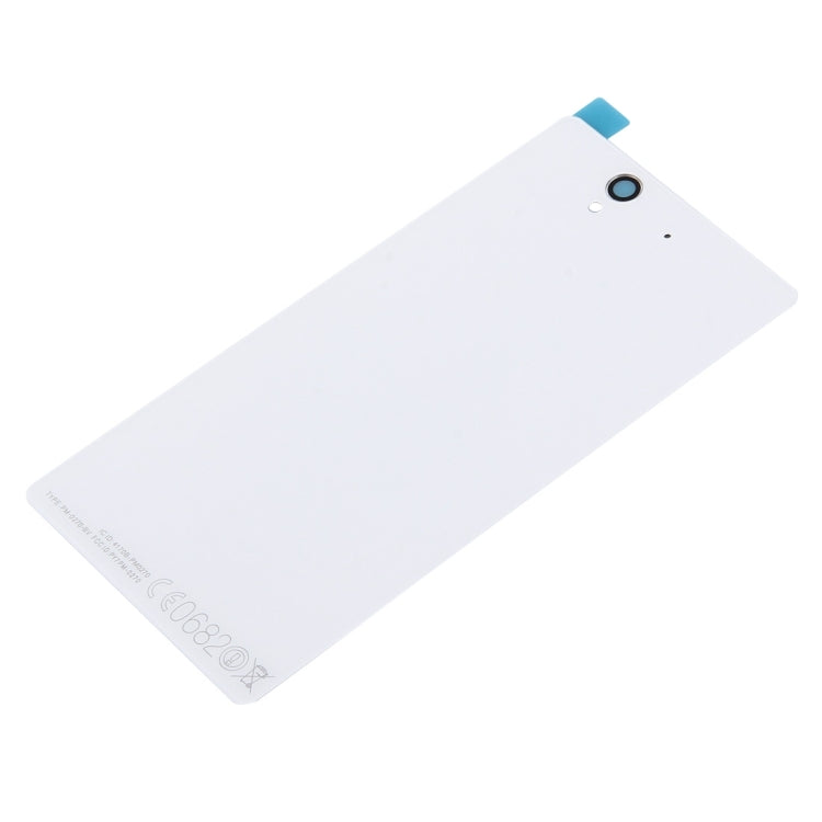 Aluminium  Battery Back Cover for Sony Xperia Z / L36h(White) - free shipping - PMC TechLife - Order now!
