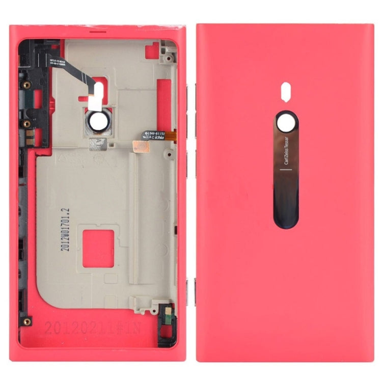 Battery Back Cover with Buttons for Nokia Lumia 800(Pink) - Back Cover by PMC TechLife | Online Shopping South Africa | PMC TechLife | Buy Now Pay Later Mobicred