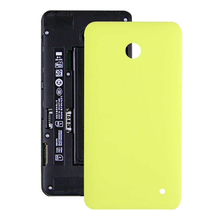 Battery Back Cover for Nokia Lumia 630 (Yellow Green) - Back Cover by PMc TechLife | Online Shopping South Africa | PMc TechLife | Buy Now Pay Later Mobicred