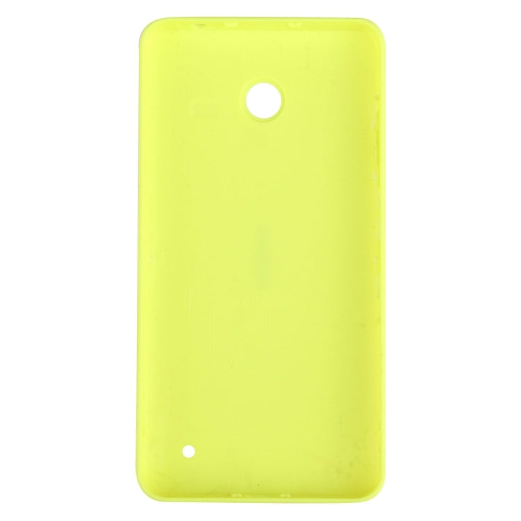 Battery Back Cover for Nokia Lumia 630 (Yellow Green) - Back Cover by PMc TechLife | Online Shopping South Africa | PMc TechLife | Buy Now Pay Later Mobicred