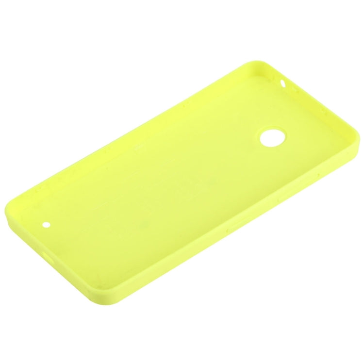 Battery Back Cover for Nokia Lumia 630 (Yellow Green) - Back Cover by PMc TechLife | Online Shopping South Africa | PMc TechLife | Buy Now Pay Later Mobicred