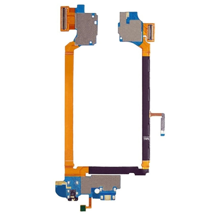 USB Charging Connector Port Flex Cable & Earphone Audio Jack Flex Cable & Microphone Flex Cable  for LG G2 / D800 / D801 / D803 / D800T - For LG by PMC TechLife | Online Shopping South Africa | PMC TechLife | Buy Now Pay Later Mobicred