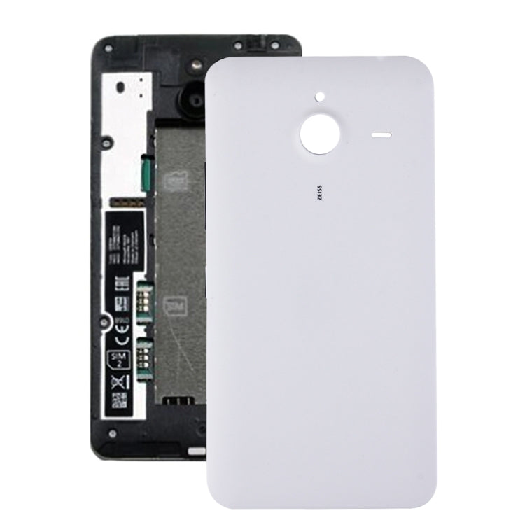 Battery Back Cover for Microsoft Lumia 640 XL (White) - Back Cover by PMC TechLife | Online Shopping South Africa | PMC TechLife | Buy Now Pay Later Mobicred