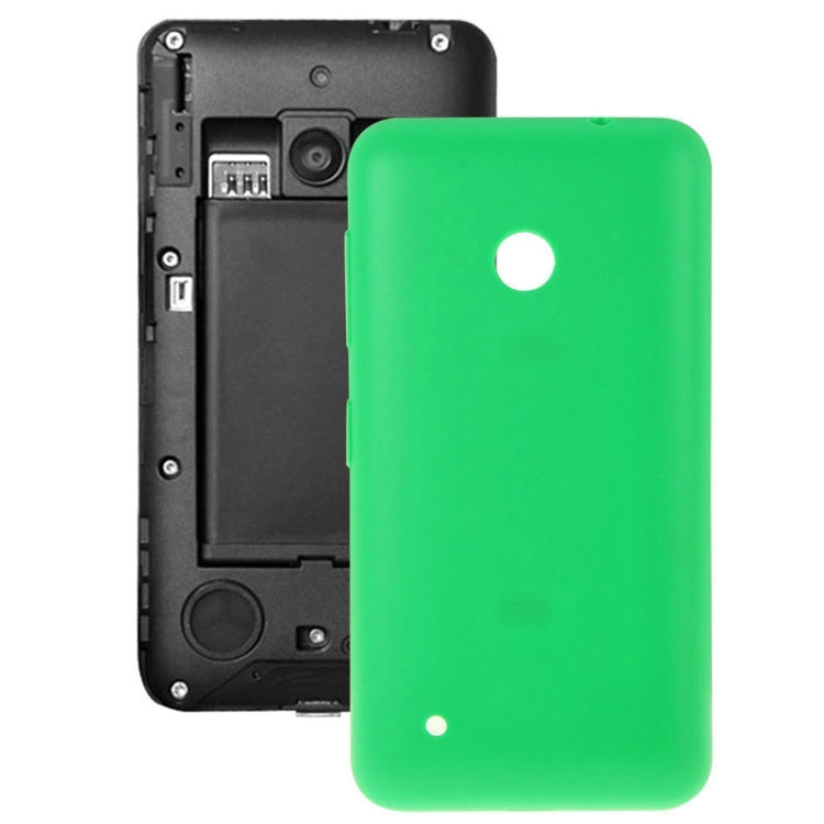 Solid Color Plastic Battery Back Cover for Nokia Lumia 530/Rock/M-1018/RM-1020(Green) - free shipping - PMC TechLife - Order now!