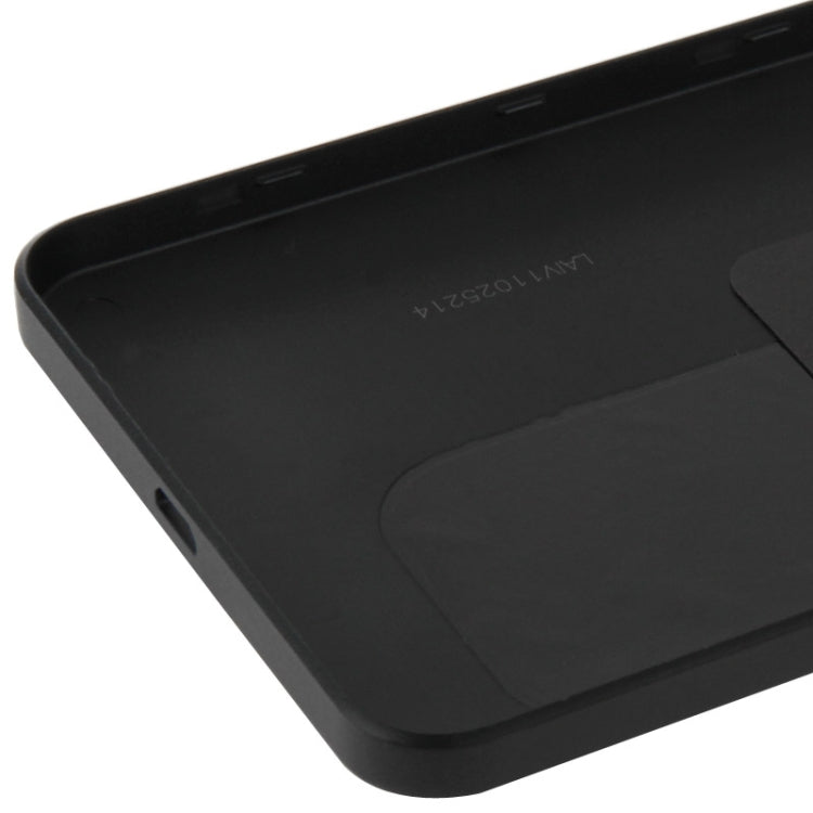 Frosted Surface Plastic Back Housing Cover  for Microsoft Lumia 640XL(Black) - Back Cover by PMc TechLife | Online Shopping South Africa | PMc TechLife | Buy Now Pay Later Mobicred