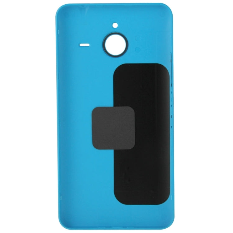 Frosted Surface Plastic Back Housing Cover  for Microsoft Lumia 640XL(Blue) - Back Cover by PMC TechLife | Online Shopping South Africa | PMC TechLife | Buy Now Pay Later Mobicred