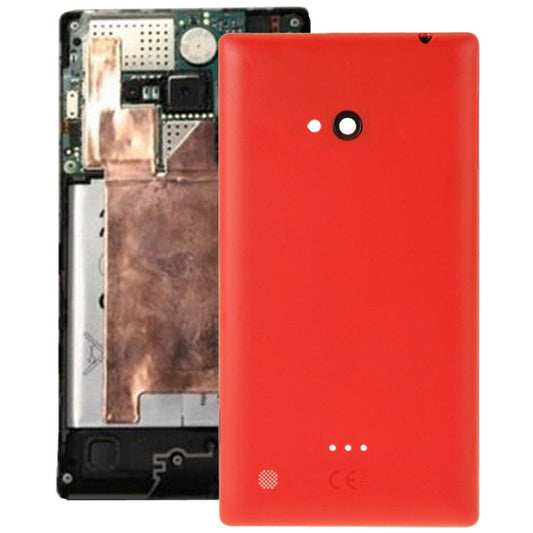 Frosted Surface Plastic Back Housing Cover for Nokia Lumia 720(Red) - Back Cover by PMC Jewellery | Online Shopping South Africa | PMC Jewellery | Buy Now Pay Later Mobicred