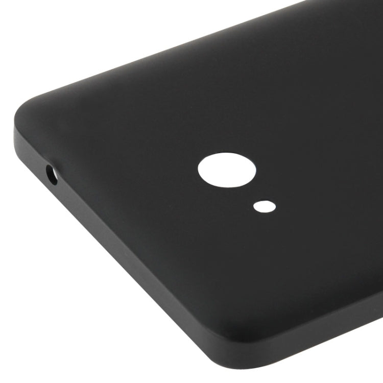 Frosted Surface Plastic Back Housing Cover for Microsoft Lumia 640(Black) - Back Cover by PMc TechLife | Online Shopping South Africa | PMc TechLife | Buy Now Pay Later Mobicred