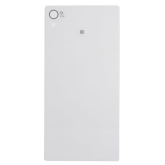 Original Glass Material Back Housing Cover for Sony Xperia Z4(White) - Back Cover by PMC Jewellery | Online Shopping South Africa | PMC Jewellery | Buy Now Pay Later Mobicred