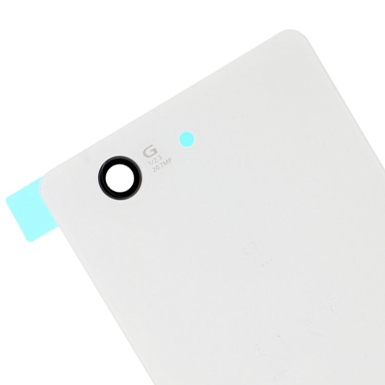 Original Battery Back Cover for Sony Xperia Z3 Compact / D5803(White) - Back Cover by PMC TechLife | Online Shopping South Africa | PMC TechLife | Buy Now Pay Later Mobicred